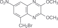 5-Bromomethyl-2,3-dimethoxy-7-nitroquinoxaline