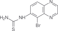N-(5-Bromoquinoxalin-6-yl)thiourea